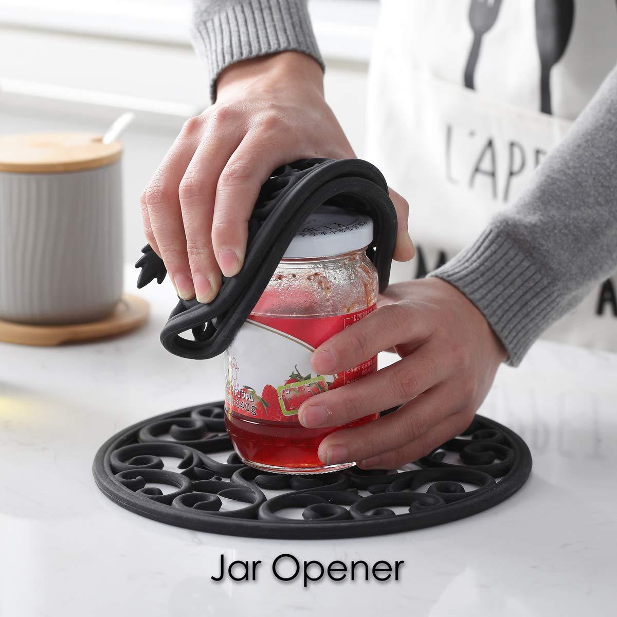Silicone Heat Resistant Trivets for Kitchen - 19 cm, up to 230°C, view 5