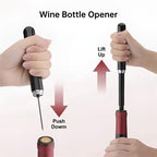 Air Pressure Wine Opener - 19.5 x 5 cm, Lightweight 55 g, view 2