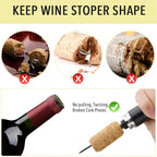 Air Pressure Wine Opener - 19.5 x 5 cm, Lightweight 55 g, view 4