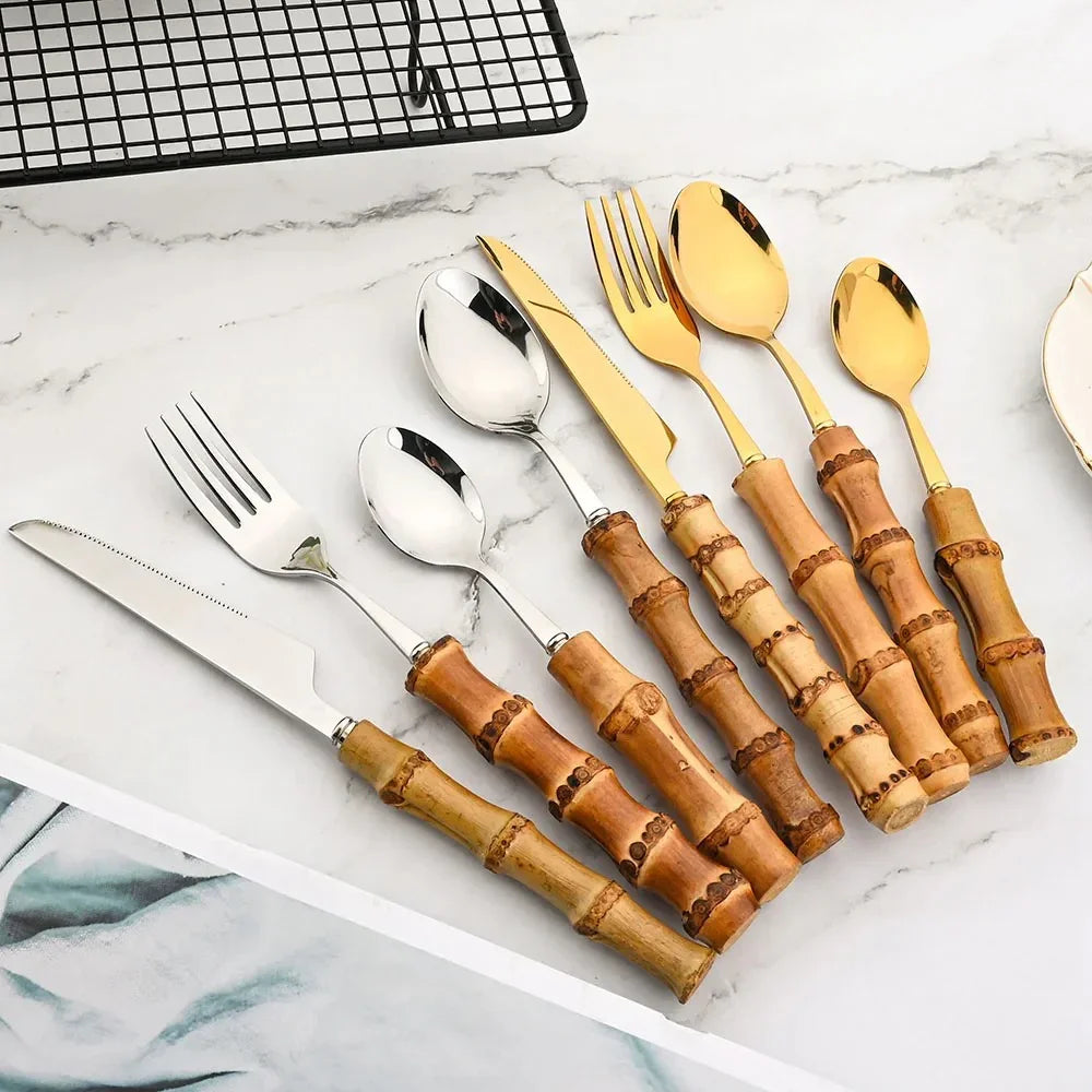 Kjelle Haven Cutlery Set - 24 Pcs-Welvere