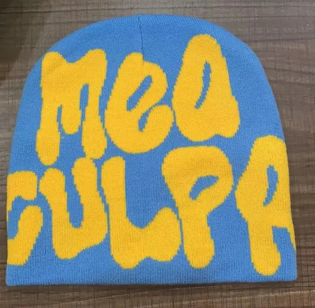 Knit Beanie for Men and Women, Y2K-Inspired