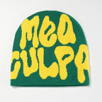 Knit Beanie for Men and Women, Y2K-Inspired