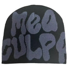 Knit Beanie for Men and Women, Y2K-Inspired