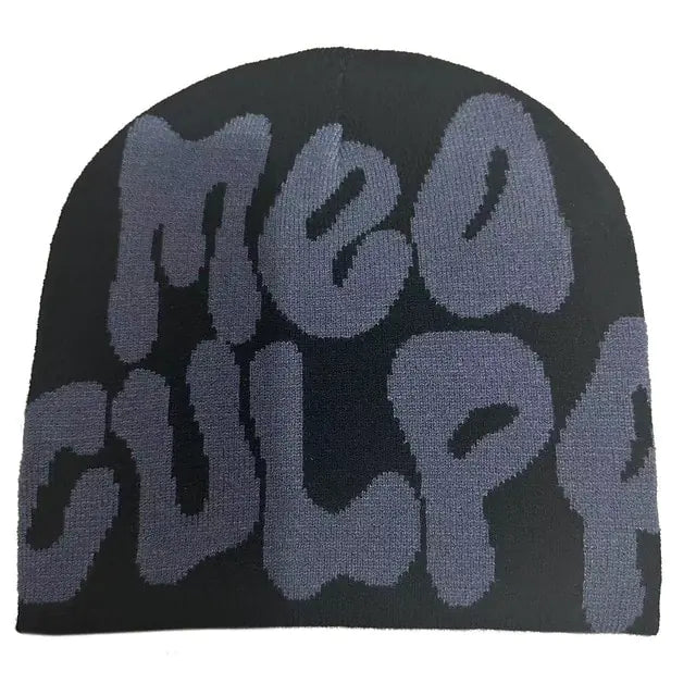 Knit Beanie for Men and Women, Y2K-Inspired