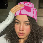 Knit Beanie for Men and Women, Y2K-Inspired