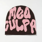 Knit Beanie for Men and Women, Y2K-Inspired