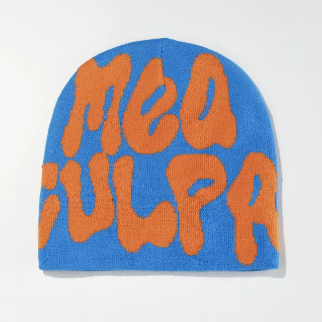 Knit Beanie for Men and Women, Y2K-Inspired