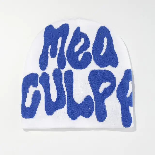 Knit Beanie for Men and Women, Y2K-Inspired