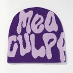 Knit Beanie for Men and Women, Y2K-Inspired