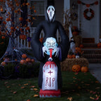 Large Halloween Grim Reaper Inflatable Outdoor Decoration