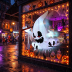 Large Halloween Inflatable Ghost Window Decoration 120cm