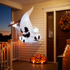 Large Halloween Inflatable Ghost Window Decoration 120cm