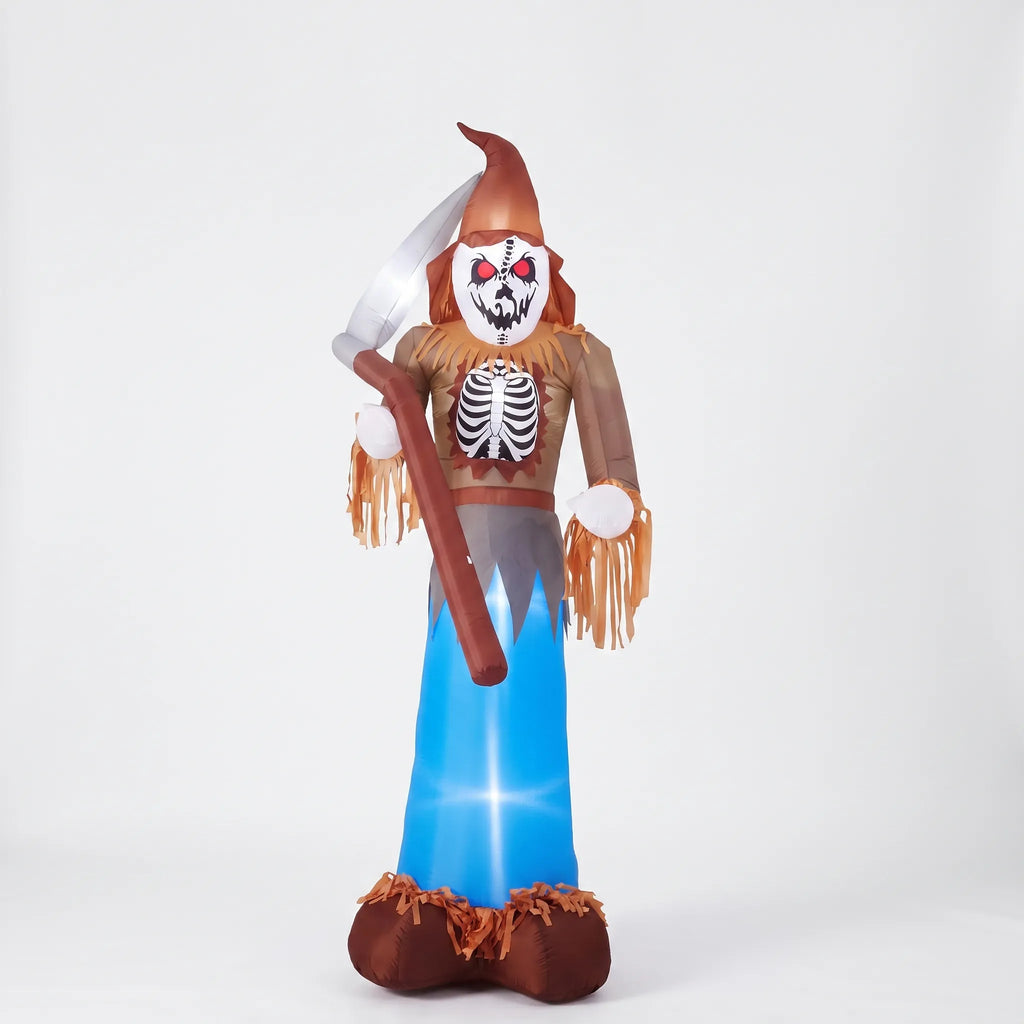 Large Halloween Inflatable Grim Reaper Scarecrow 315cm