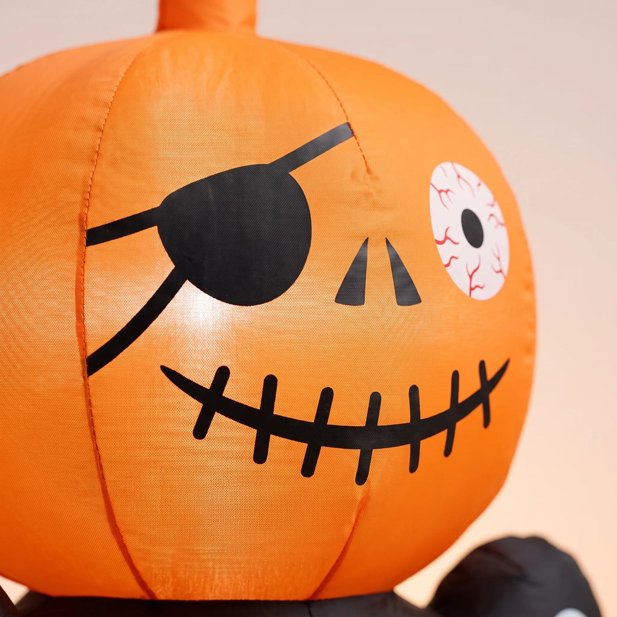 Large Halloween Pumpkin Head Skeleton Inflatable 270cm