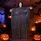 Large Hanging Halloween Ghost Decoration Purple Robe
