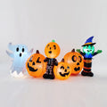 Large Lighted Halloween Inflatable Ghost Outdoor Decor 6 LEDs