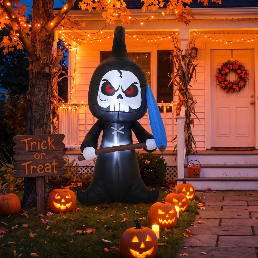 Large Outdoor Halloween Grim Reaper Inflatable