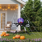 Large Outdoor Halloween Inflatable Spider 323cm