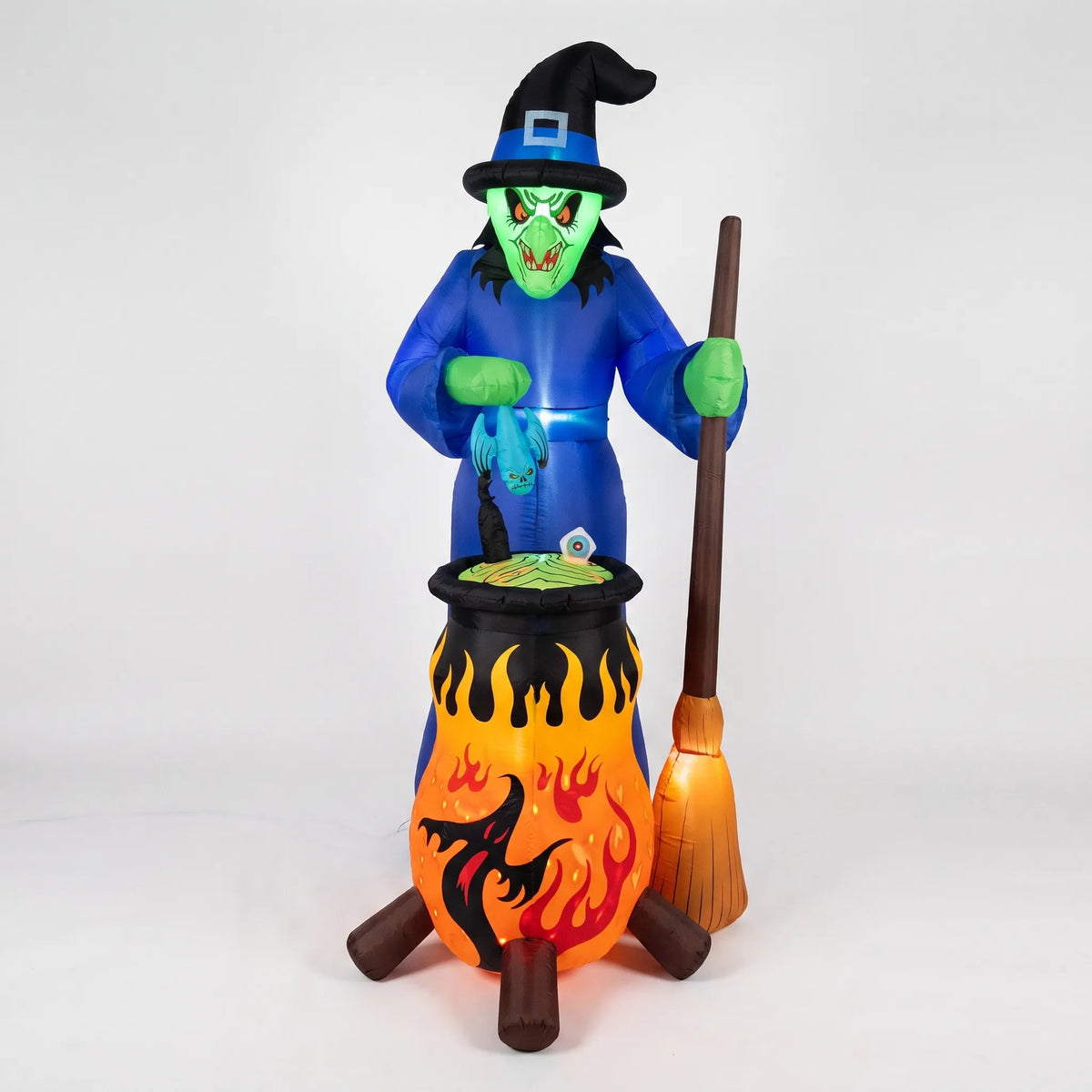 Large Outdoor Halloween Witch Inflatable 210cm