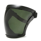 Large Transparent Full-Wrap PC Face Shield, Headband, One Size