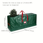 Large Waterproof Polyester Storage Bag for 7–9 ft Christmas Trees