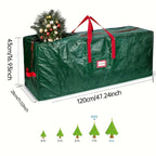 Large Waterproof Polyester Storage Bag for 7–9 ft Christmas Trees
