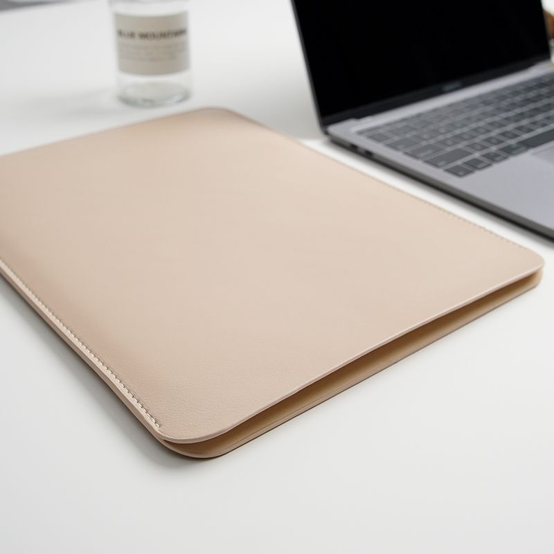 Leather Laptop Sleeve for 13–15-Inch Laptops