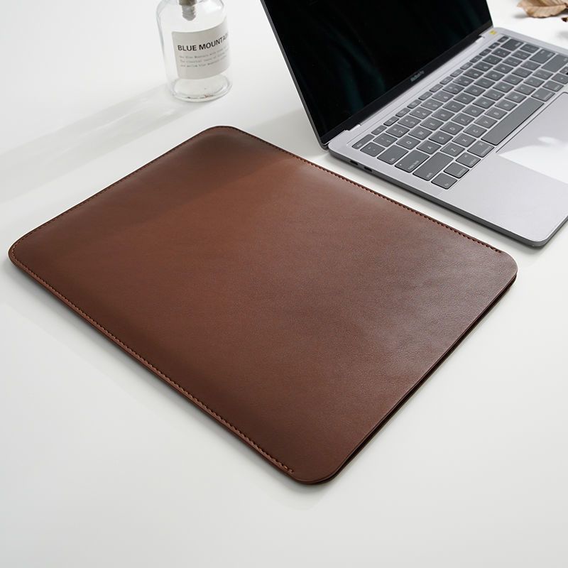 Leather Laptop Sleeve for 13–15-Inch Laptops