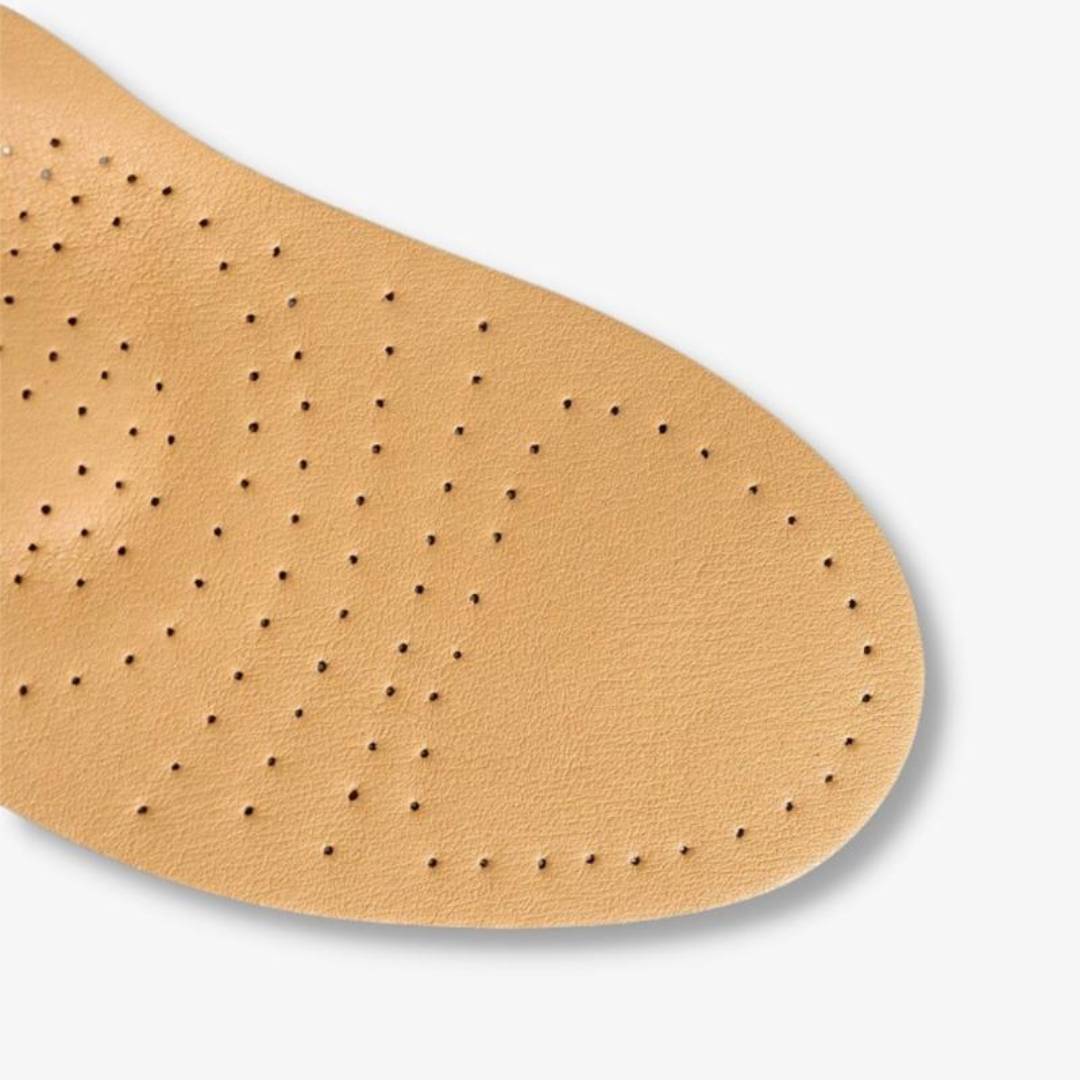 Leather Shoe Insoles with Arch Support