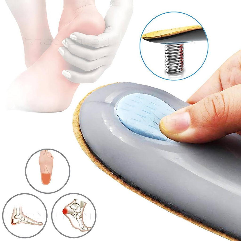 Leather Shoe Insoles with Arch Support