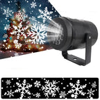 LED Christmas Snowflake Projector Lamp, 16 Patterns, 4W