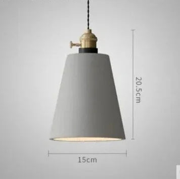 Leifa Cement Pendant Light-Welvere