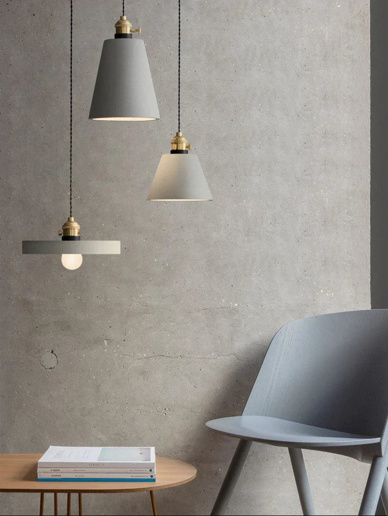 Leifa Cement Pendant Light-Welvere