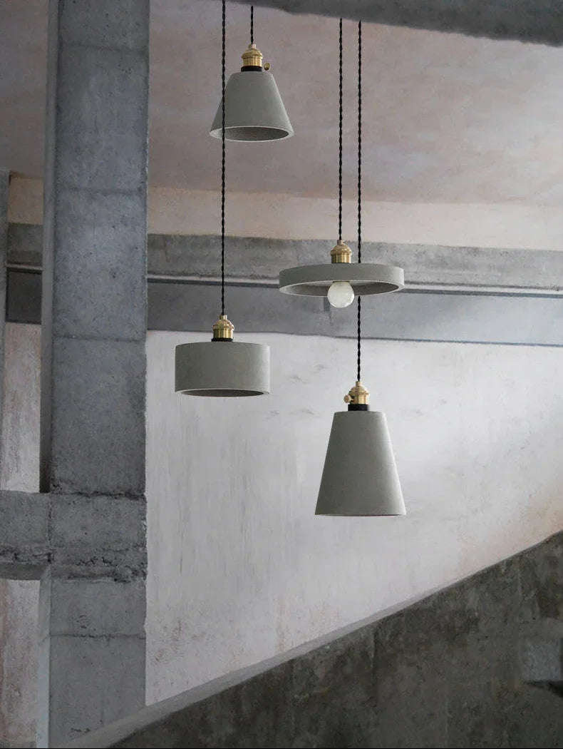 Leifa Cement Pendant Light-Welvere