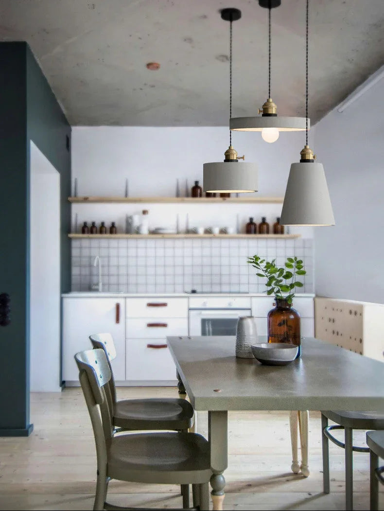 Leifa Cement Pendant Light-Welvere
