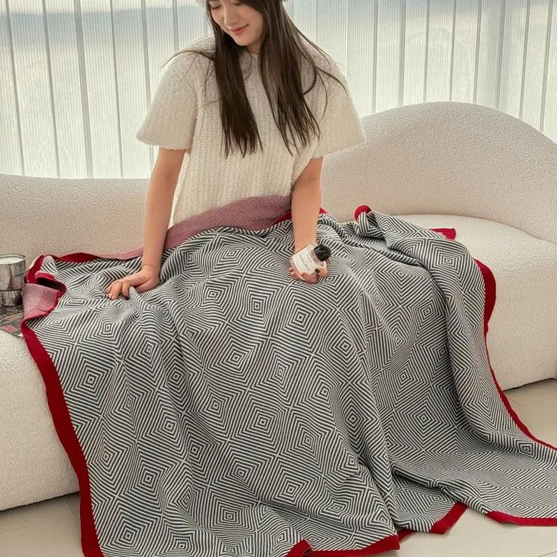 Leifar Cotton Blanket-Welvere