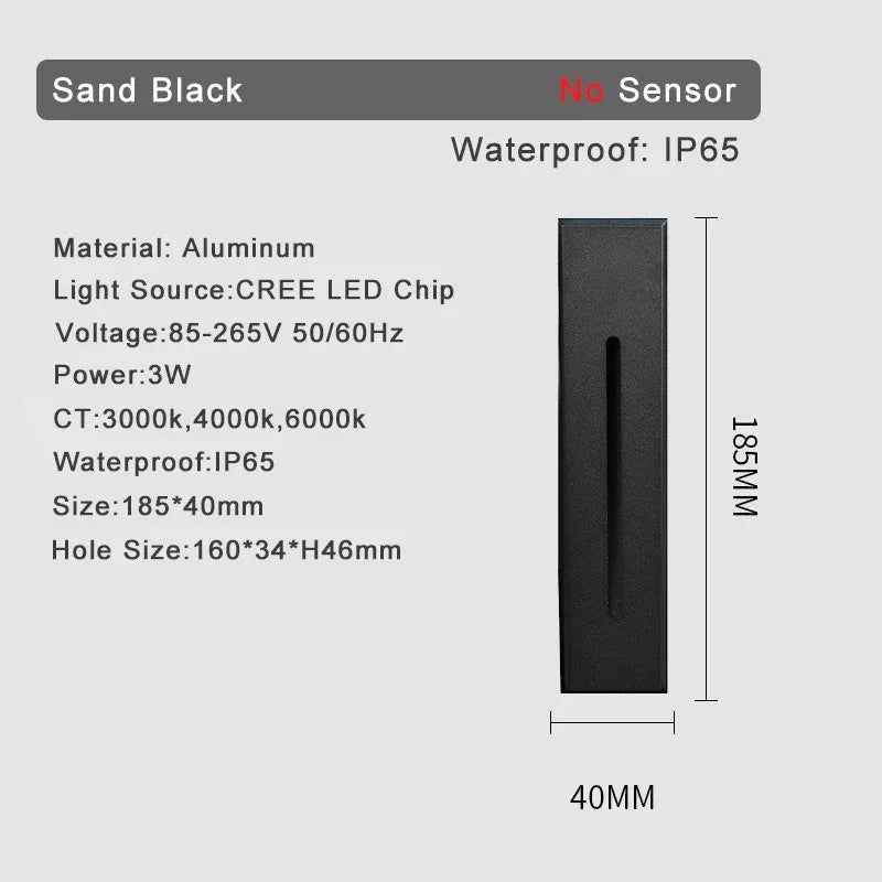 Leifar Motion Sensor Stair Livine Light-Welvere