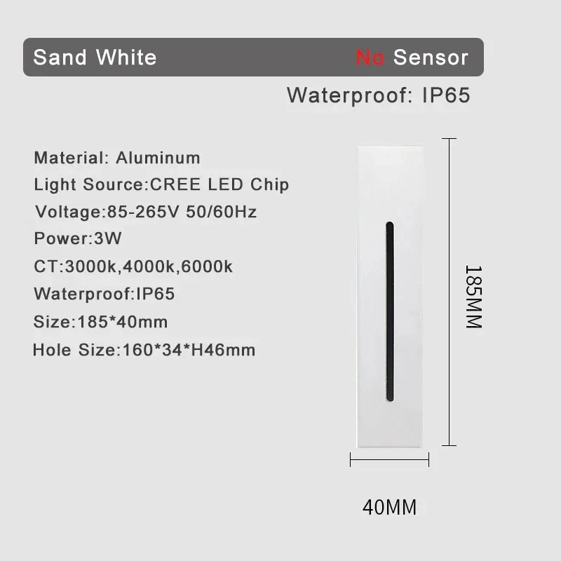 Leifar Motion Sensor Stair Livine Light-Welvere
