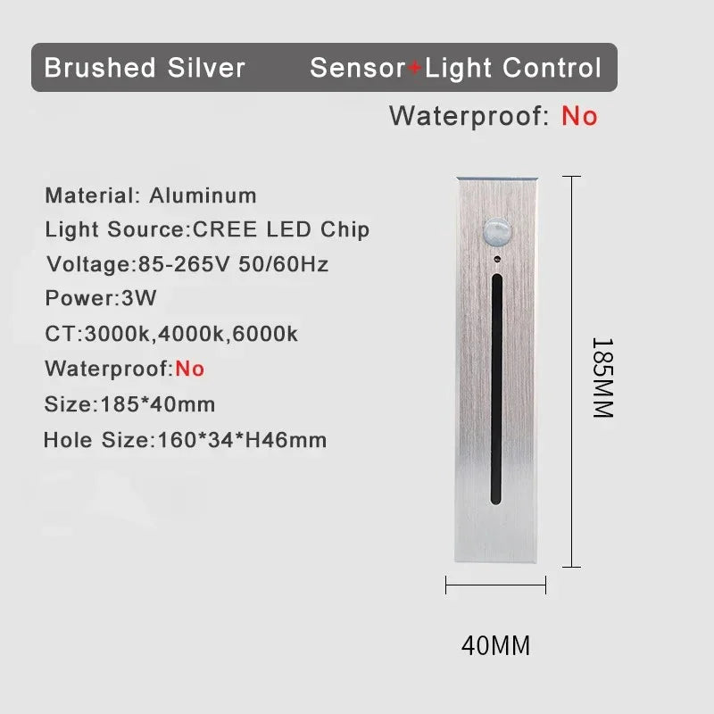 Leifar Motion Sensor Stair Livine Light-Welvere