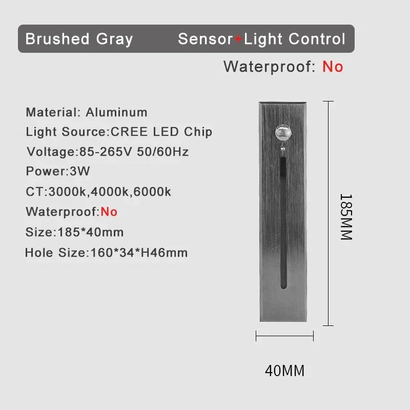 Leifar Motion Sensor Stair Livine Light-Welvere