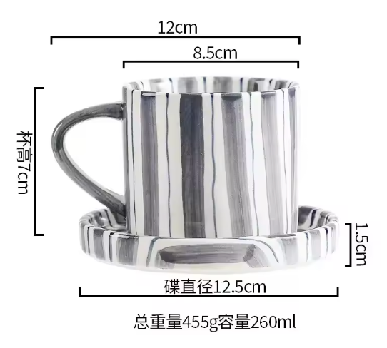 Leifin Ashhurst Cup & Saucer-Welvere