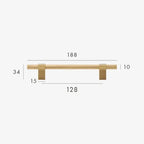 Leifur Alva Knurled T-Bar Handle-Welvere