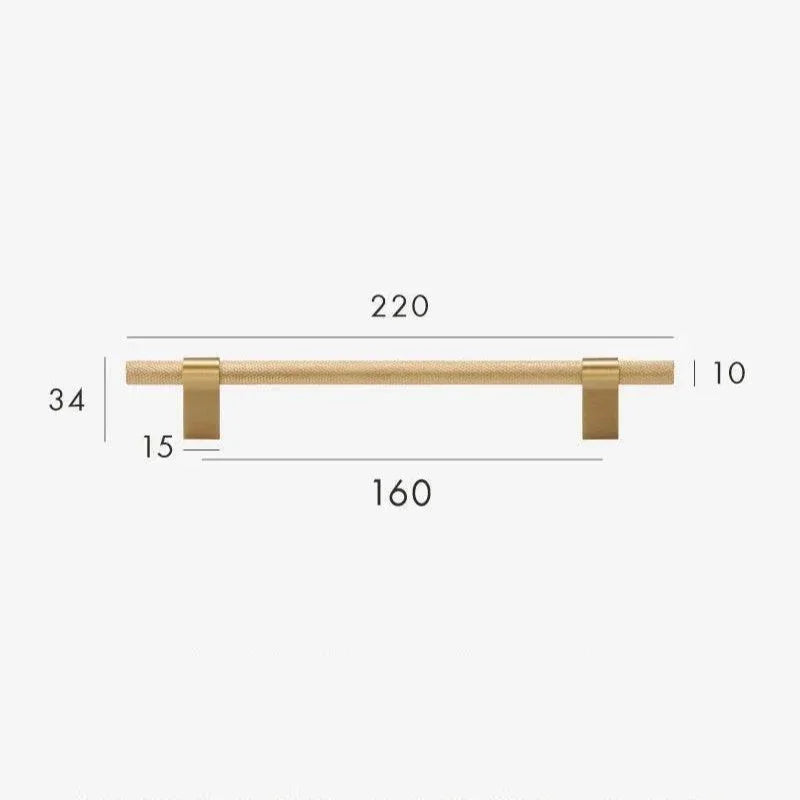 Leifur Alva Knurled T-Bar Handle-Welvere