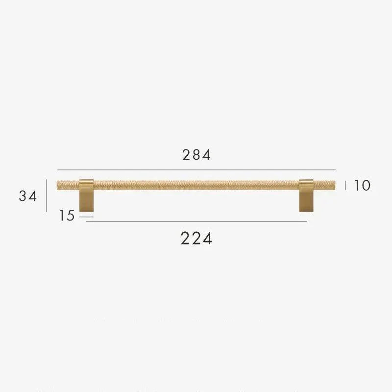 Leifur Alva Knurled T-Bar Handle-Welvere