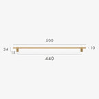 Leifur Alva Knurled T-Bar Handle-Welvere