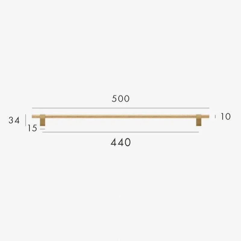 Leifur Alva Knurled T-Bar Handle-Welvere