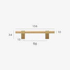 Leifur Alva Knurled T-Bar Handle-Welvere