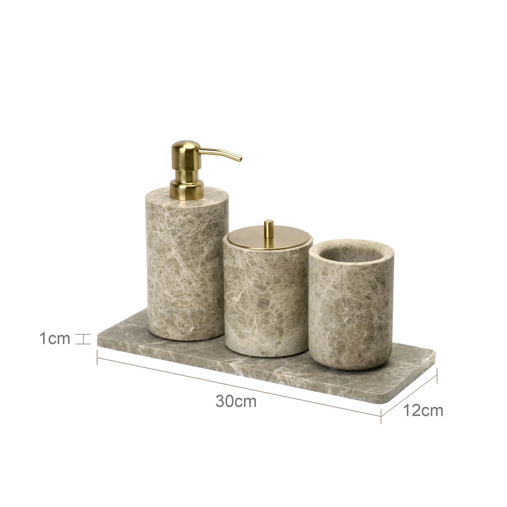 Leon Bathroom Accessories Set-Welvere