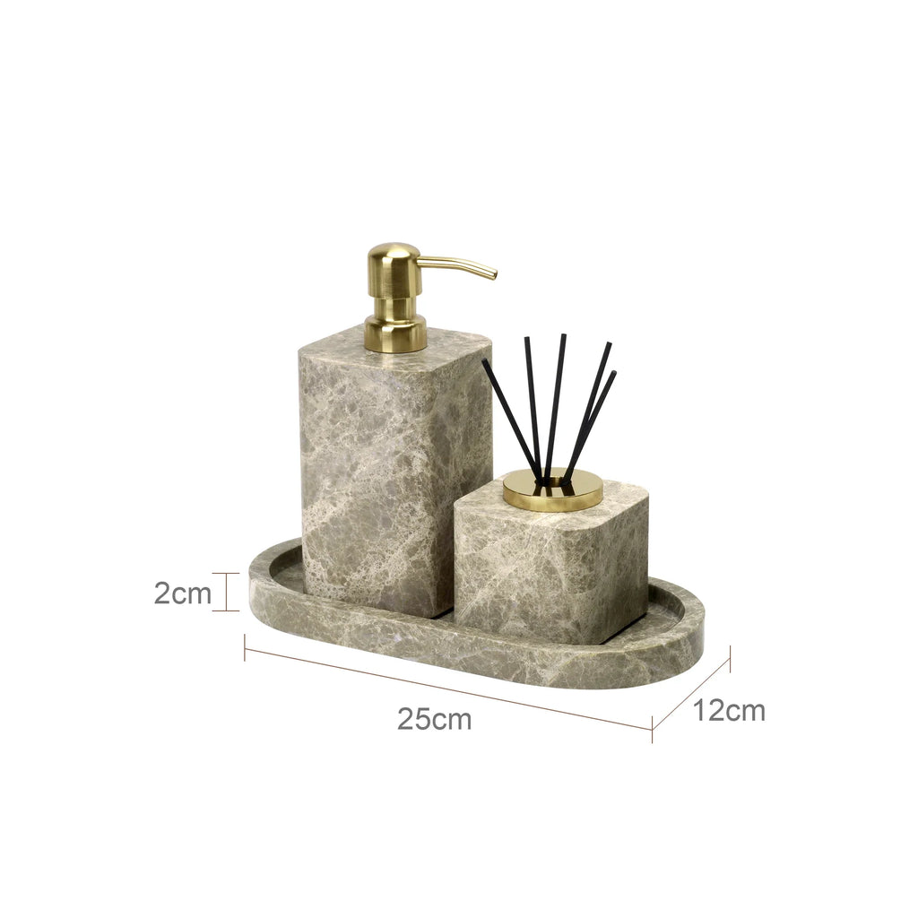 Leon Bathroom Accessories Set-Welvere