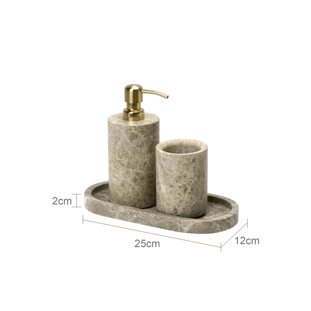 Leon Bathroom Accessories Set-Welvere